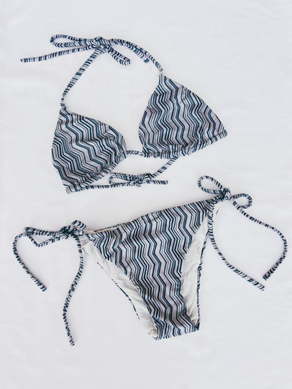 Bikini Paula | Silver Zig-Zag